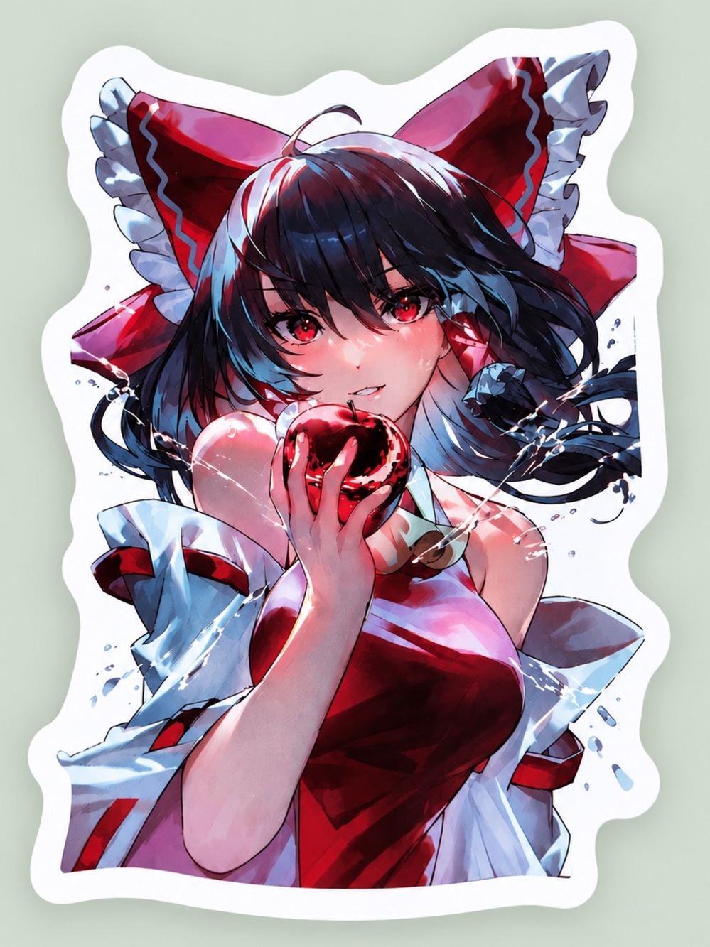 Reimu Hakurei | Touhou Project | Anime Vinyl Sticker | 5/$10